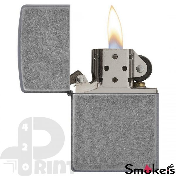 Zippo 121FB Classic Antique Silver Plate - Image 5