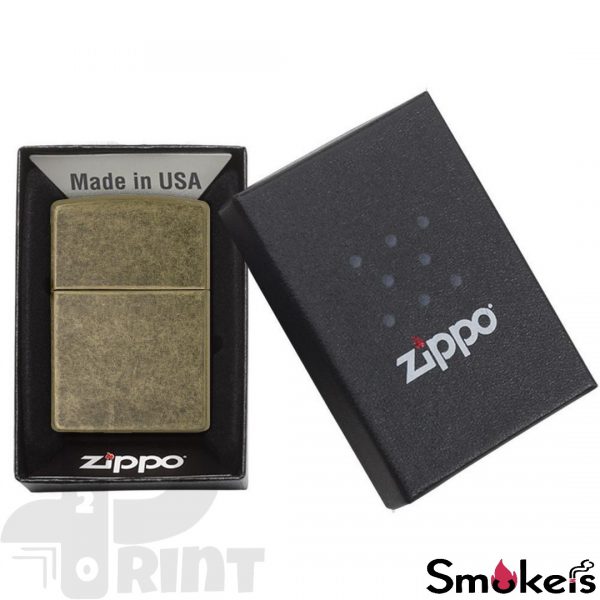 Zippo 201fb Antique Brass - Image 2