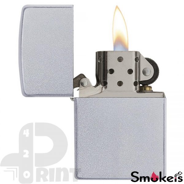 Zippo 205 SATIN CHROME - Image 3