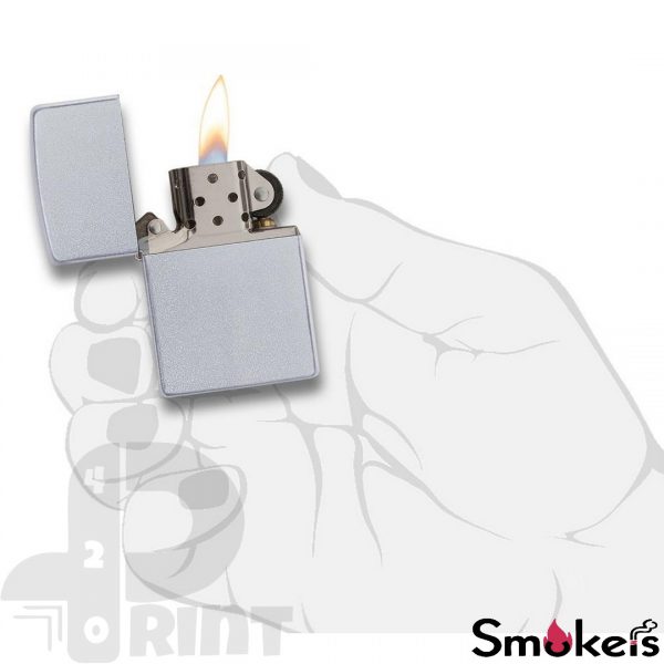 Zippo 205 SATIN CHROME - Image 4