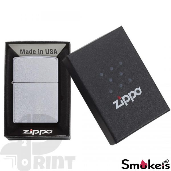 Zippo 205 SATIN CHROME - Image 2
