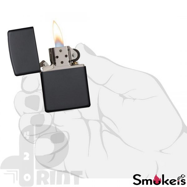 Zippo 218 Black Matte - Image 4