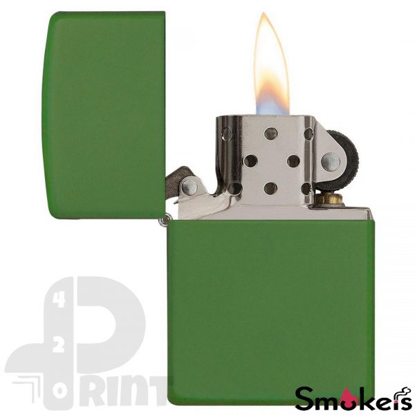 Zippo 228 Moss Green Matte - Image 4