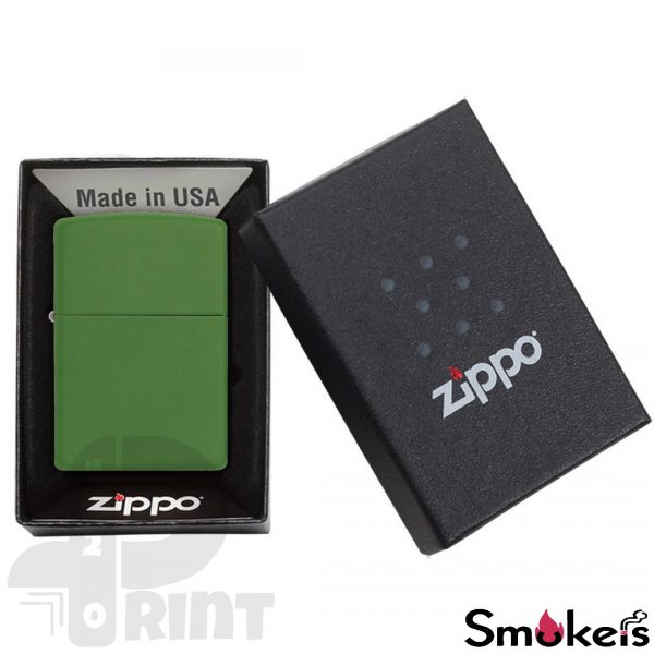 Zippo 228 Moss Green Matte - Image 2