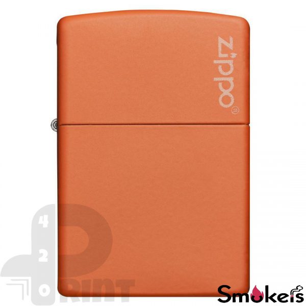 Zippo 231zl ORANGE MATTE - Image 3