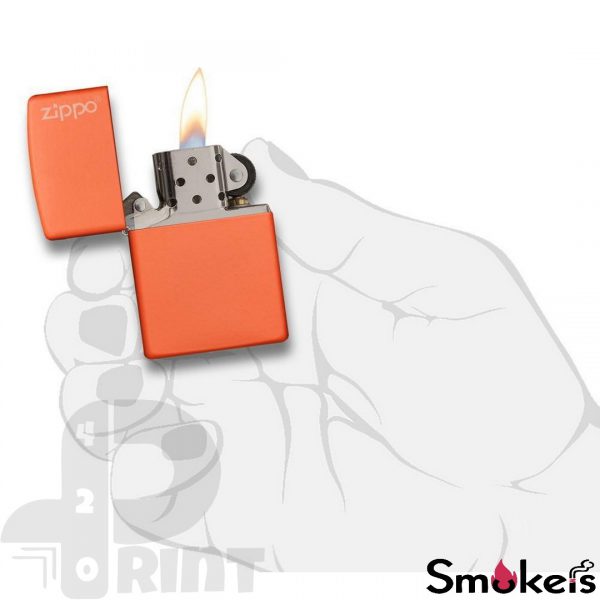 Zippo 231zl ORANGE MATTE - Image 4