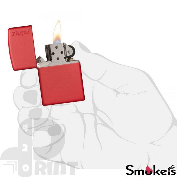 Zippo 233zl red matte - Image 5