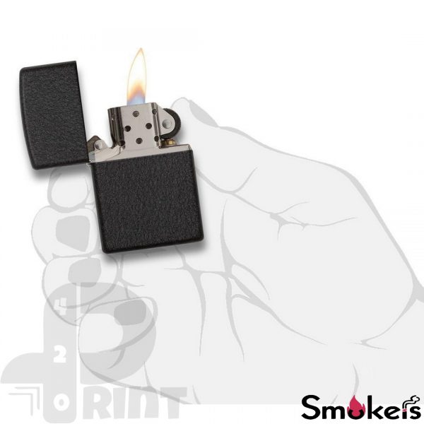 Zippo 236 Black Crackle - Image 5