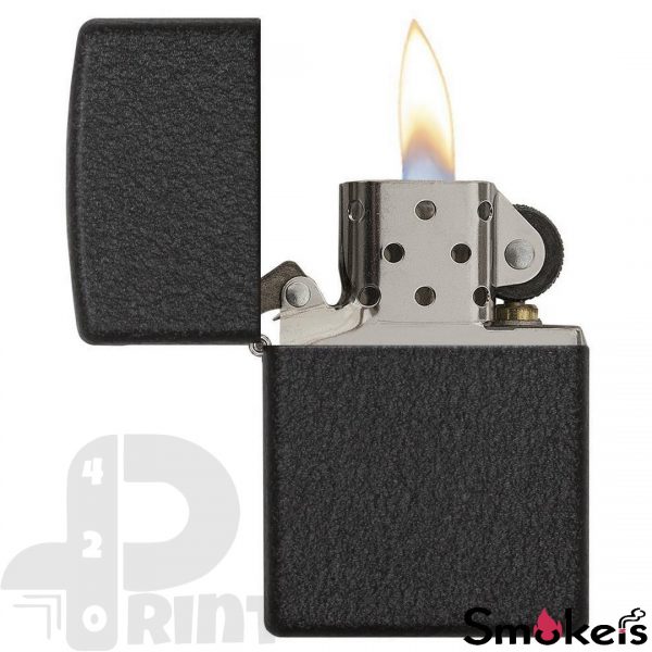 Zippo 236 Black Crackle - Image 6