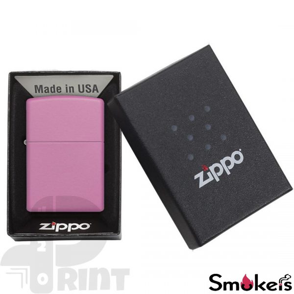 Zippo 238 Pink Matte - Image 2