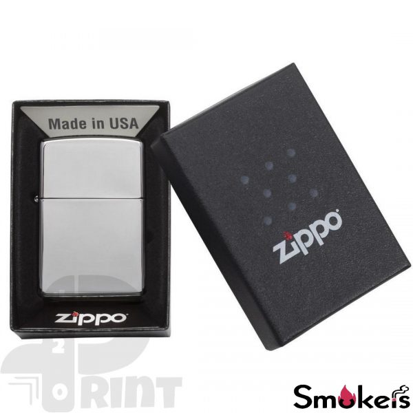 Zippo 250 High Polish Chrome - Image 2