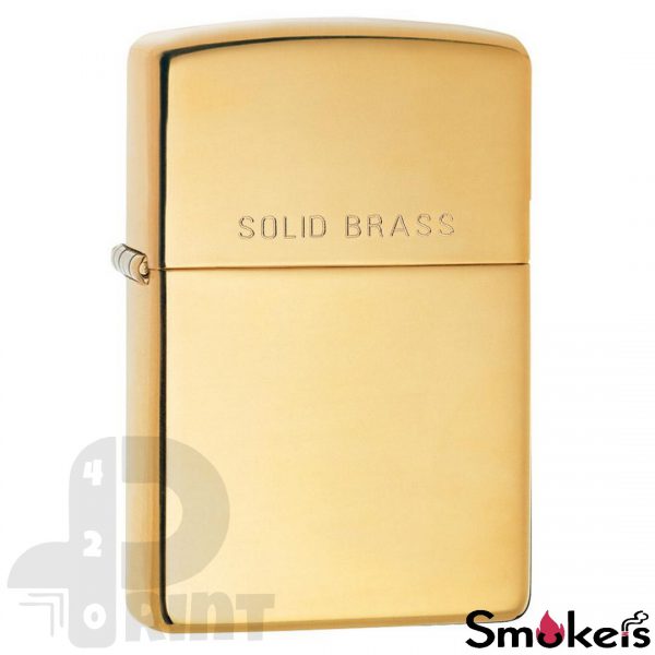 Zippo 254 High Polish Brass - Image 3