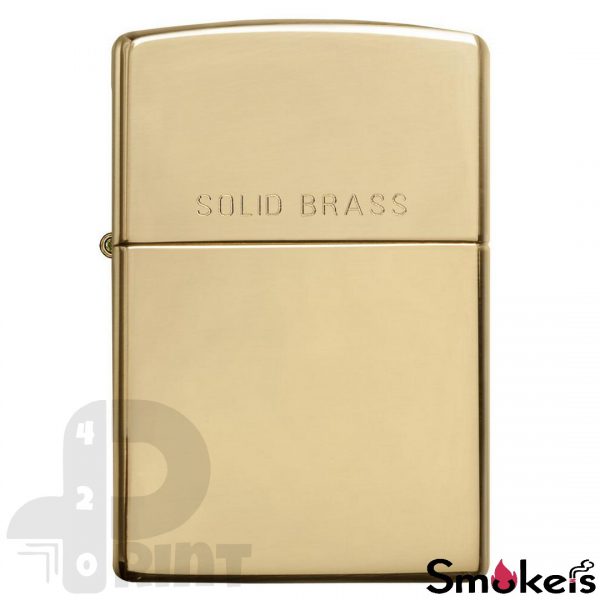 Zippo 254 High Polish Brass - Image 4