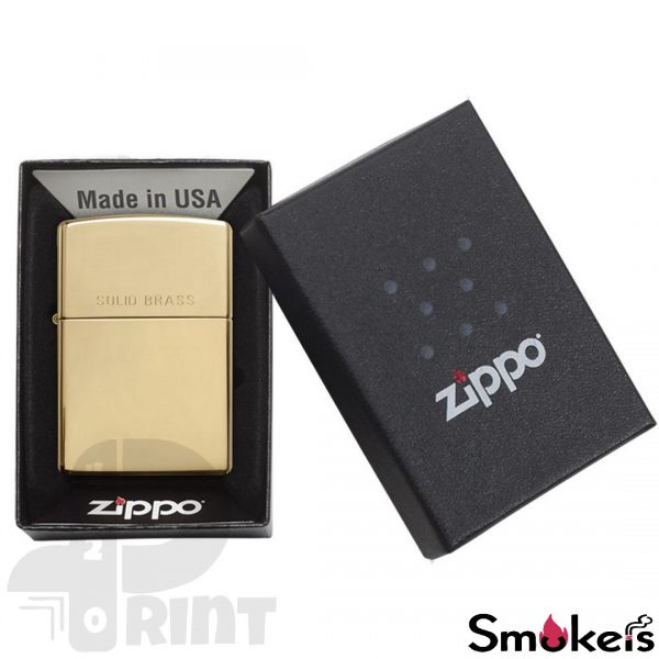 Zippo 254 High Polish Brass - Image 2
