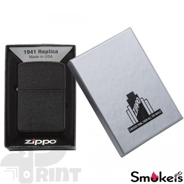 Zippo 28582 Replica Black Crackle 1941 - Image 2