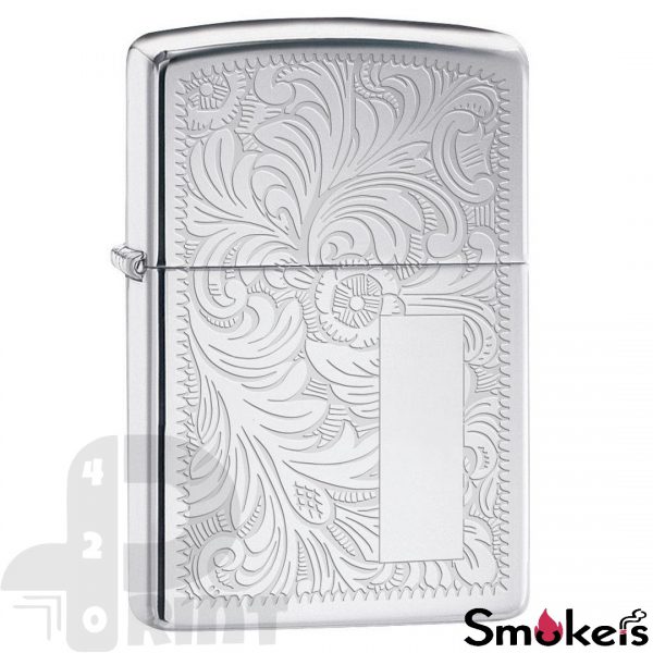 Zippo 352 High Polish Chrome Venetian - Image 3