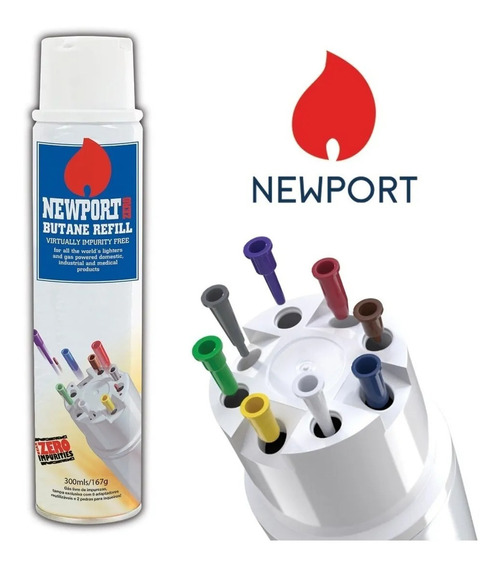 کپسول گاز فندک Newport (بدون بو 250ml) - Image 2