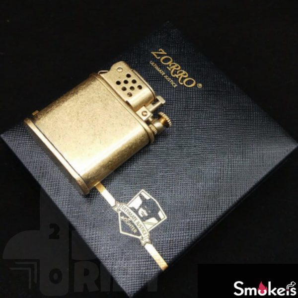 فندک بنزینی ZORRO Z561 (قفل احتراق/اتومات) اورجینال - Image 7