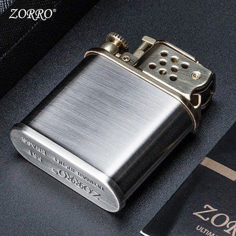 فندک بنزینی ZORRO Z561 (قفل احتراق/اتومات) اورجینال - Image 3
