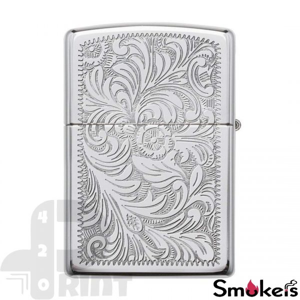 Zippo 352 High Polish Chrome Venetian - Image 6