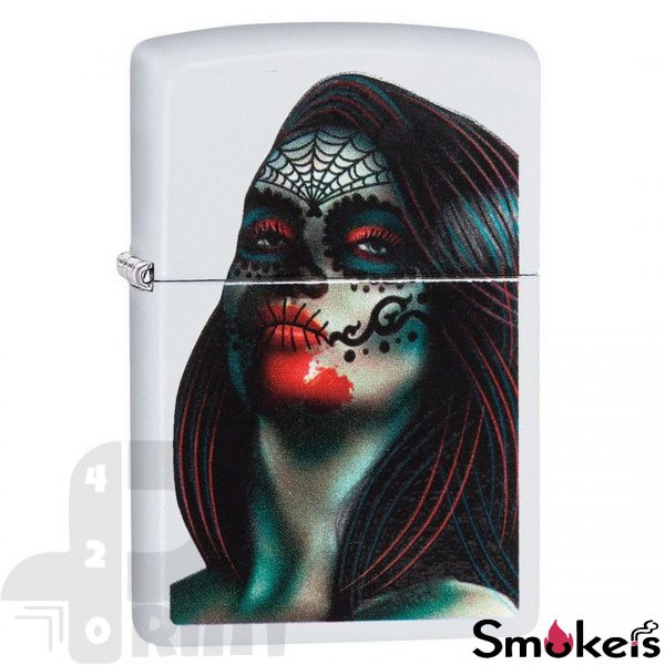 Zippo 29400 Day of Dead Lady Tattoo - Image 4