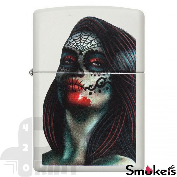 Zippo 29400 Day of Dead Lady Tattoo - Image 5