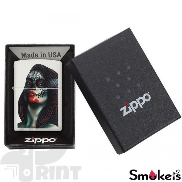 Zippo 29400 Day of Dead Lady Tattoo - Image 2