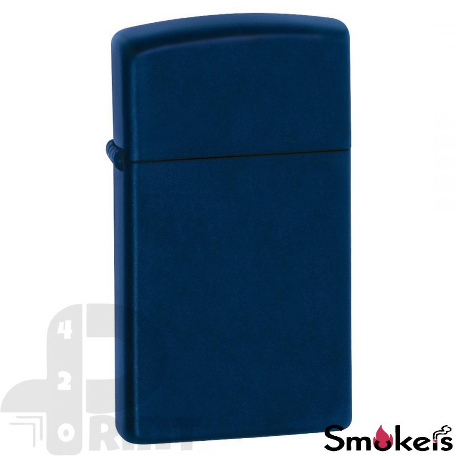 Zippo 1639 Slim Navy blue Matte