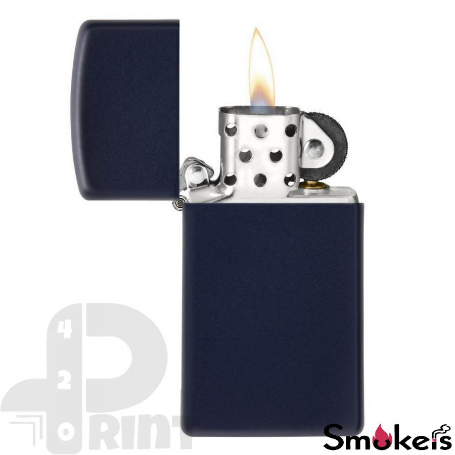 Zippo 1639 Slim Navy blue Matte - Image 5