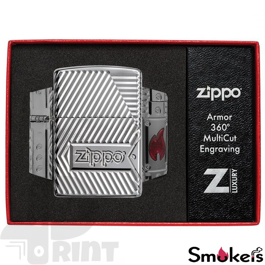 Zippo 29672 Armor Case Bolts Design - Image 2