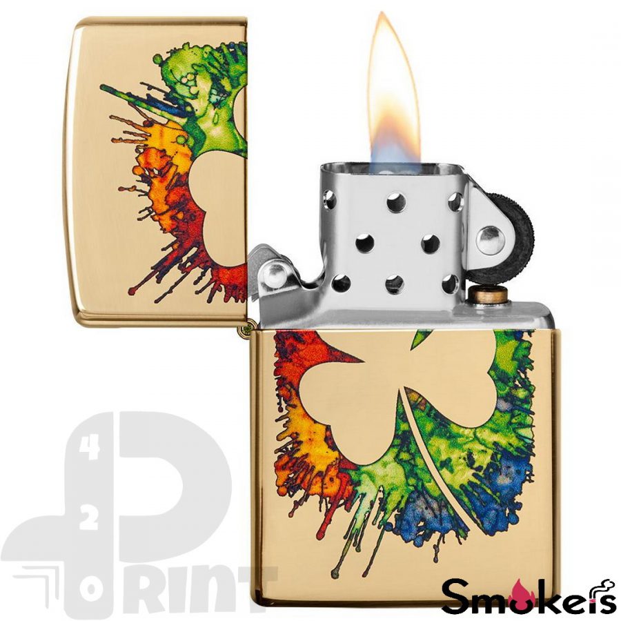 Zippo 49125 Graffiti Clover - Image 5