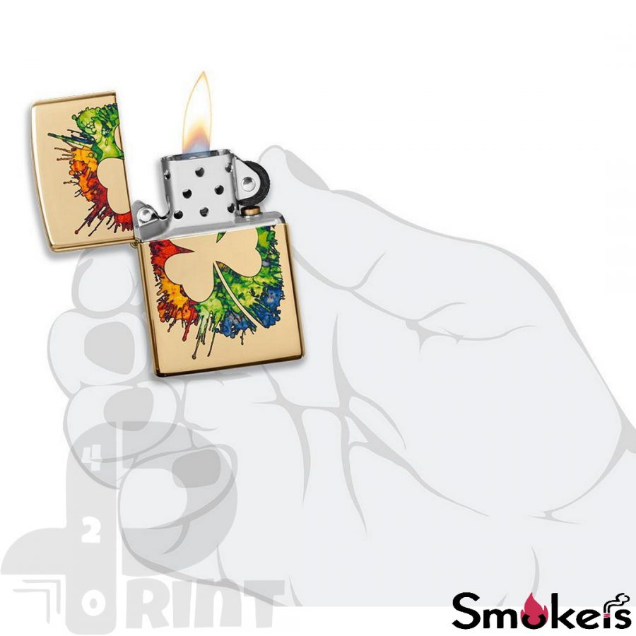 Zippo 49125 Graffiti Clover - Image 6