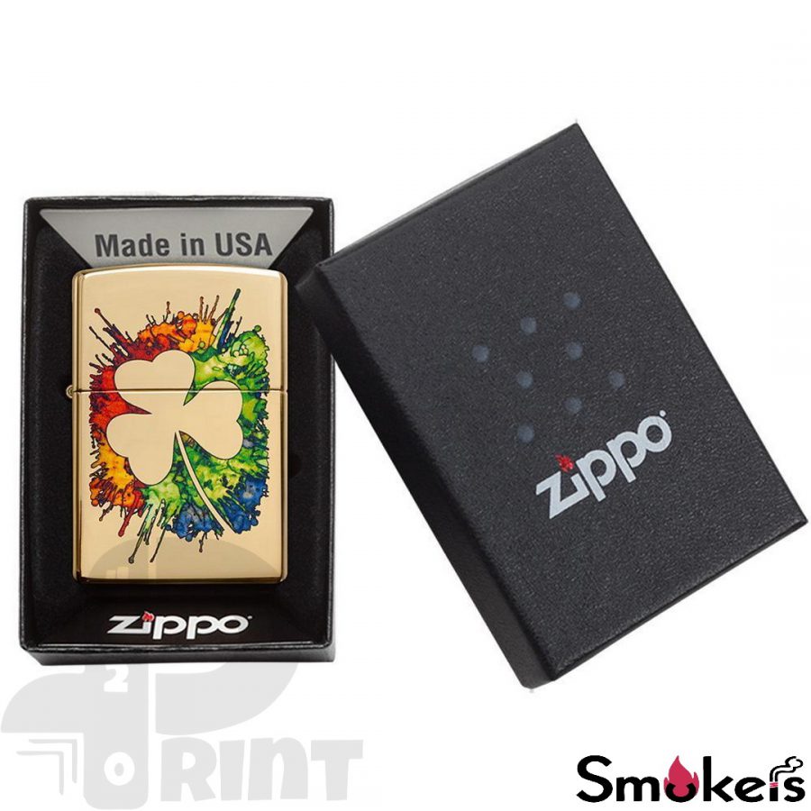 Zippo 49125 Graffiti Clover - Image 2