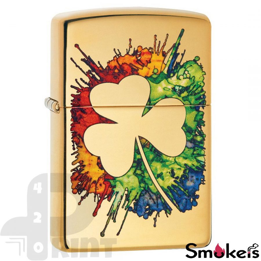 Zippo_49125_Graffiti_Clover_Design_print420.ir