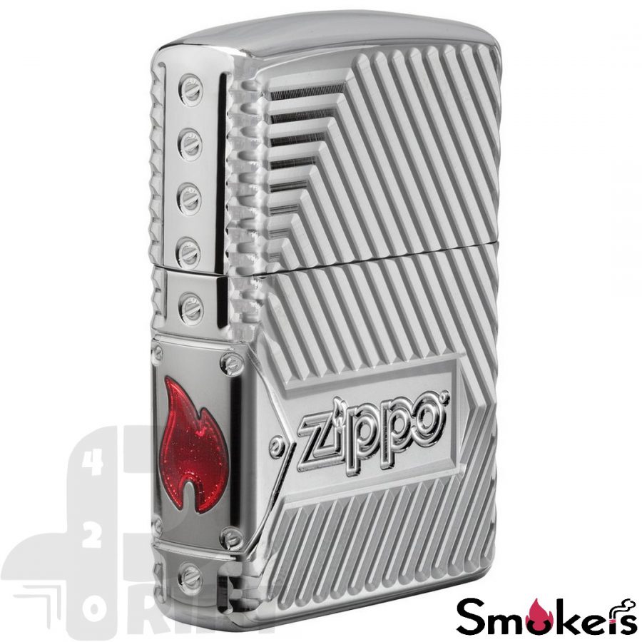 Zippo 29672 Armor Case Bolts Design - Image 3