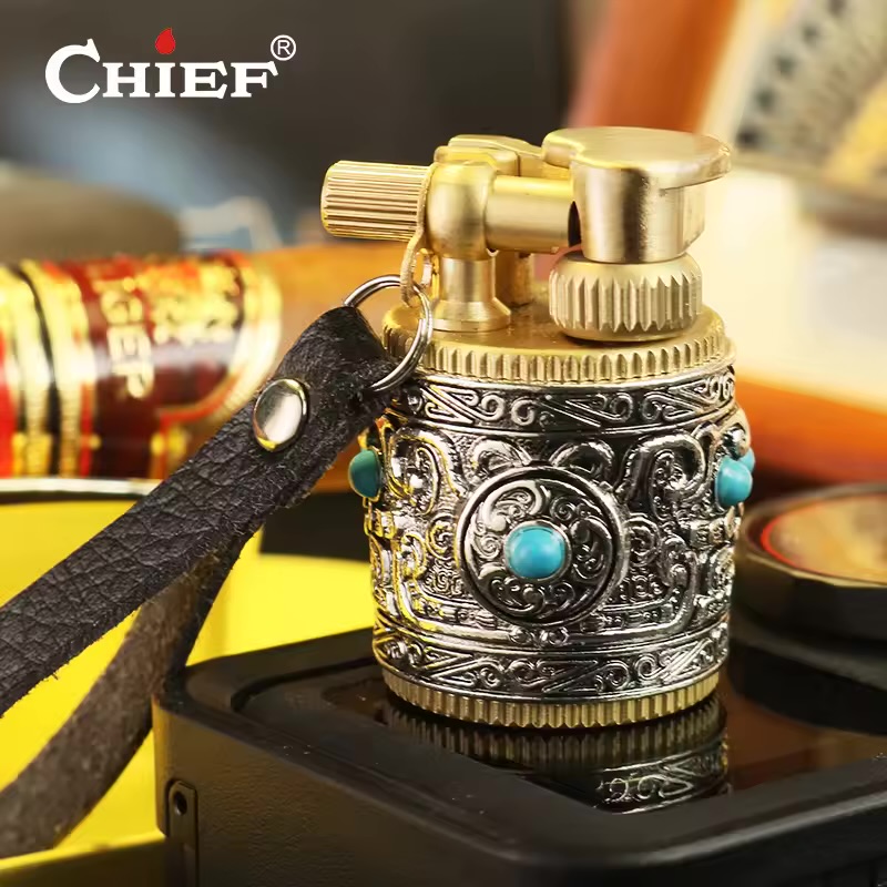 فندک بنزینی بند انگشتی بغلزن Chief اورجینال - Image 2