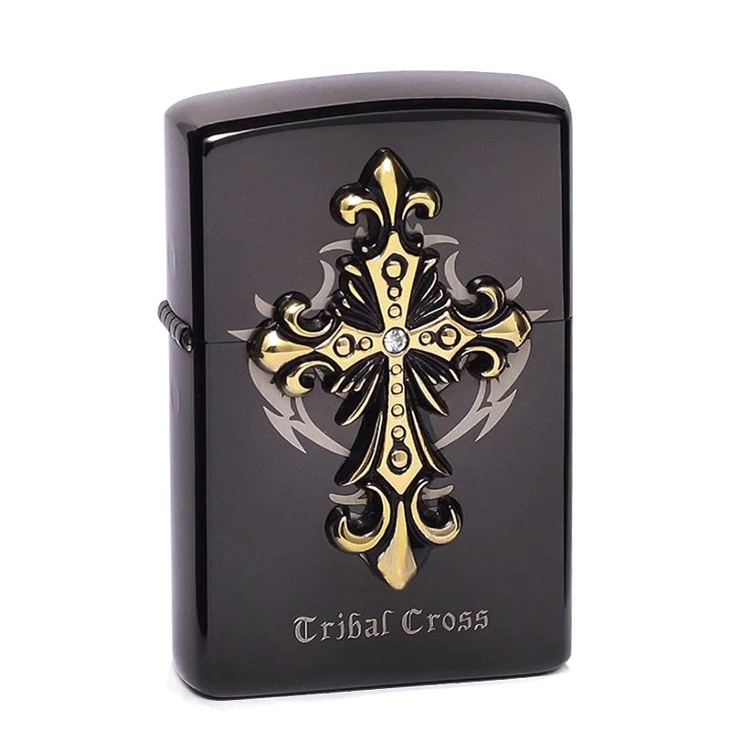 فندک بنزینی Zorro Tribal Cross اورجینال - Image 3