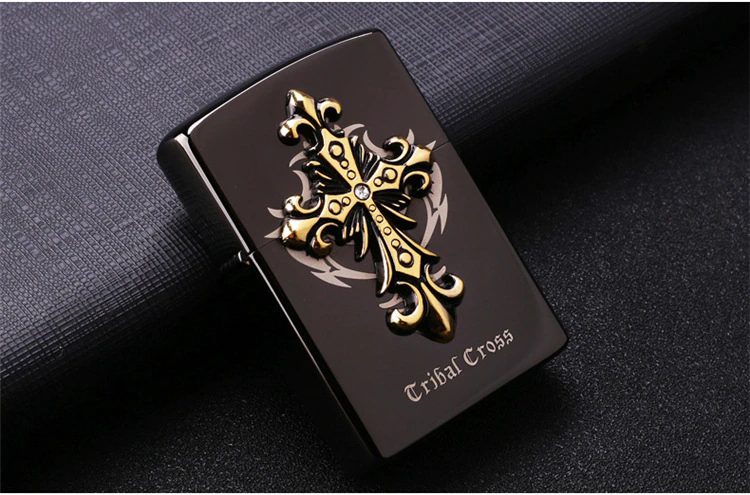 فندک بنزینی Zorro Tribal Cross اورجینال - Image 8