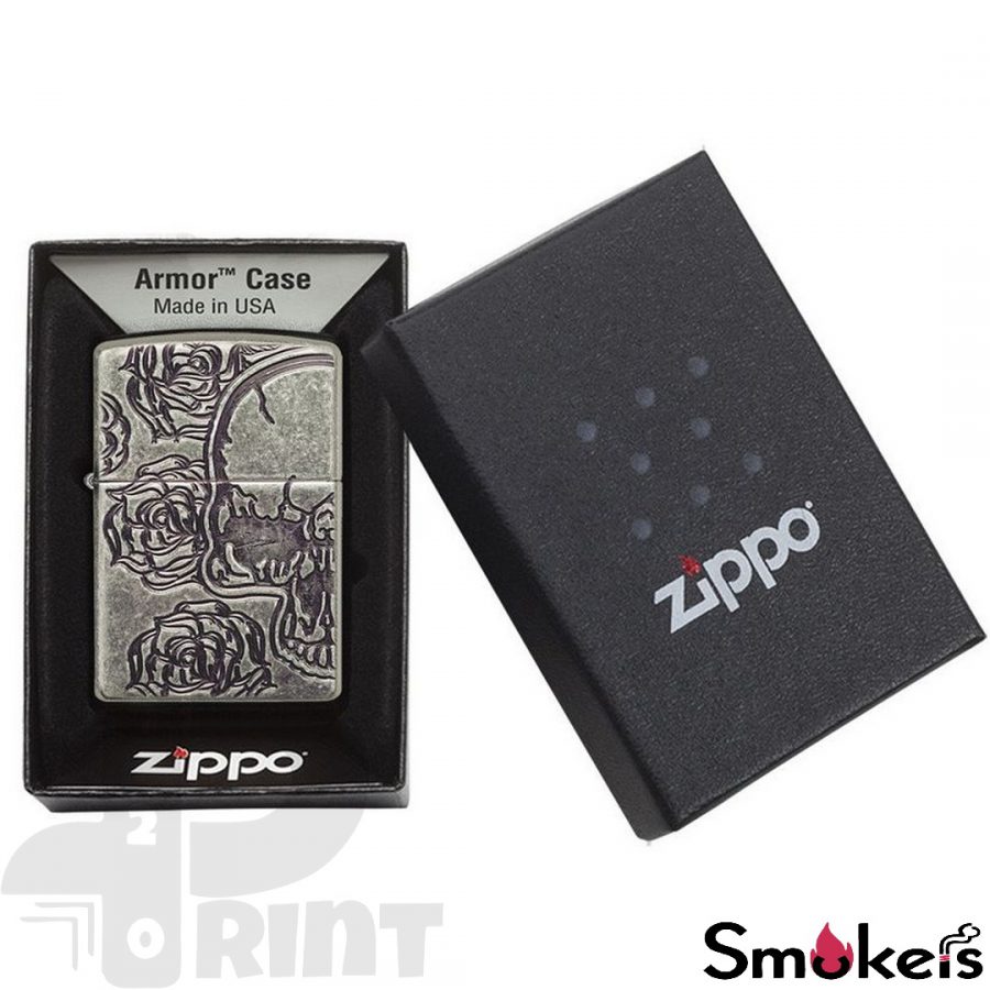 Zippo 28988 SKULL ROSES - Image 2