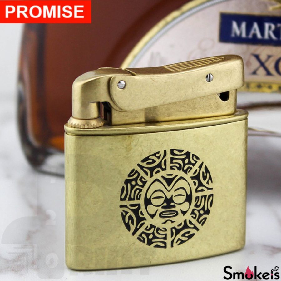 فندک بنزینی PROMISE دکمه ای اورجینال