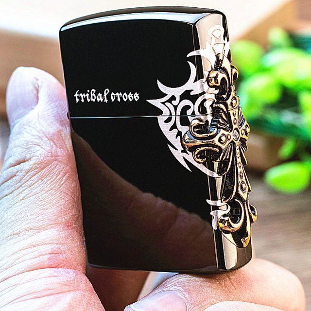 فندک بنزینی Zorro Tribal Cross 360 اورجینال - Image 5