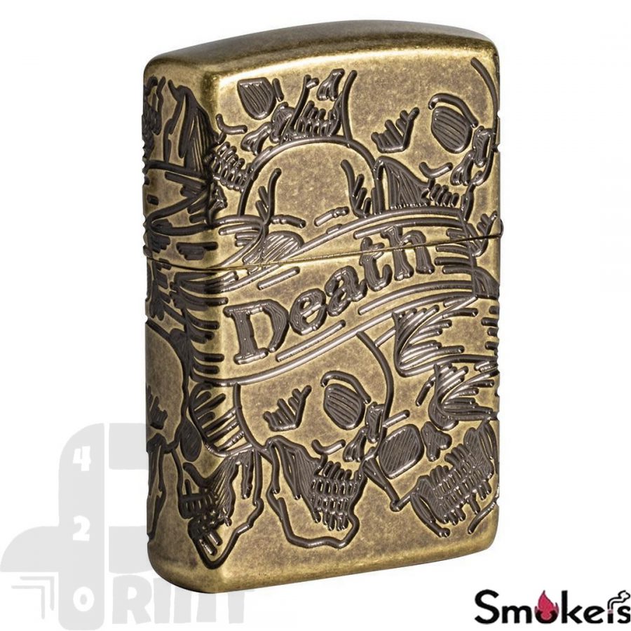 Zippo 49035 Freedom Skull Design - Image 4