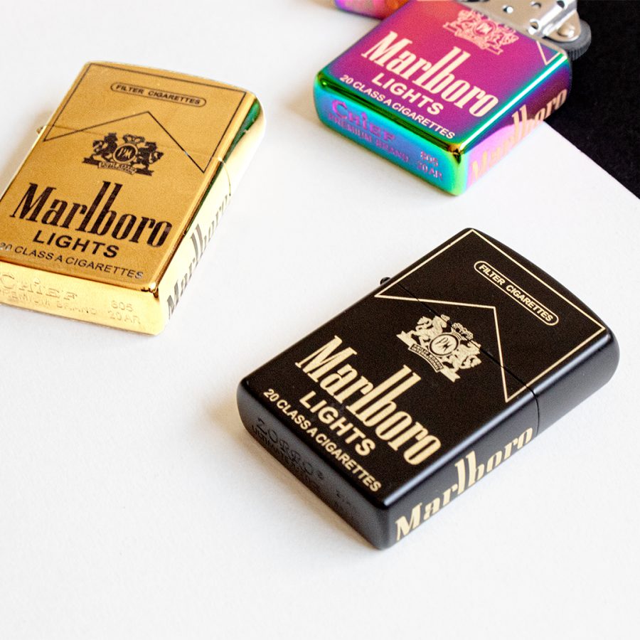 فندک بنزینی Marlboro (Chief/Zorro) اورجینال - Image 2