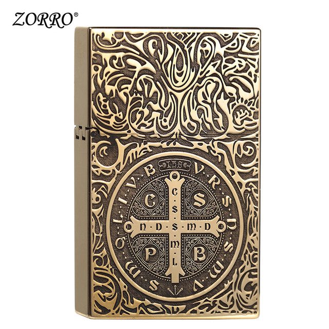 فندک بنزینی Zorro Z552 مدل Constantine (صدای در سه بعدی) اورجینال - Image 7
