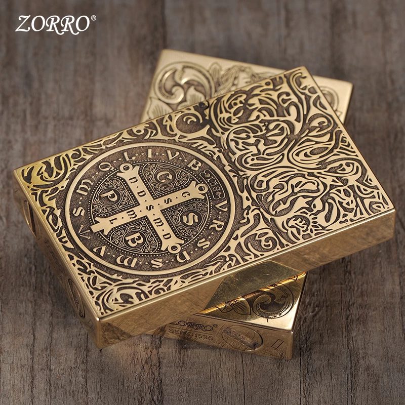 فندک بنزینی Zorro Z552 مدل Constantine (صدای در سه بعدی) اورجینال - Image 5