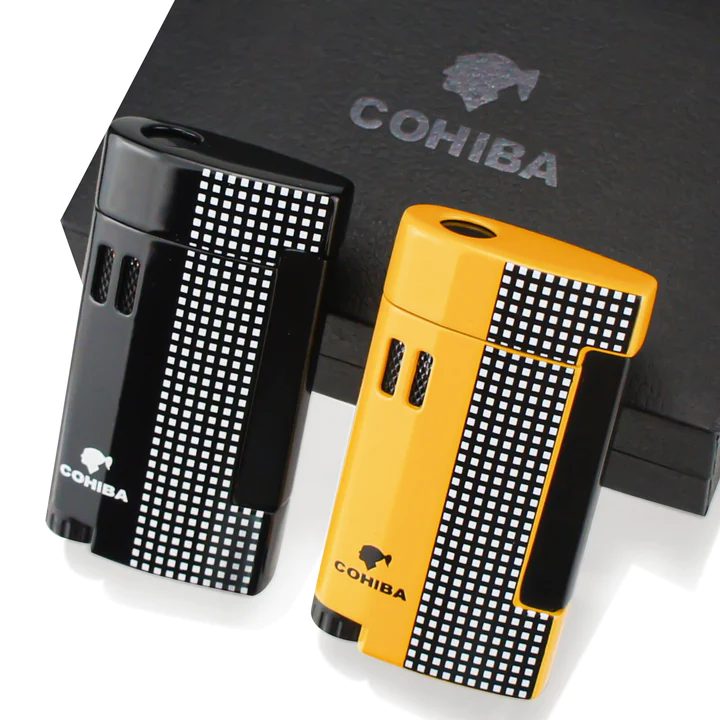 فندک گازی COHIBA (اتمی تک شعله / مگنتی بغلزن) اورجینال - Image 4