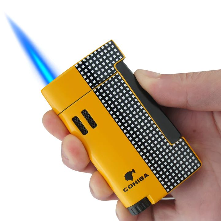 فندک گازی COHIBA (اتمی تک شعله / مگنتی بغلزن) اورجینال - Image 7