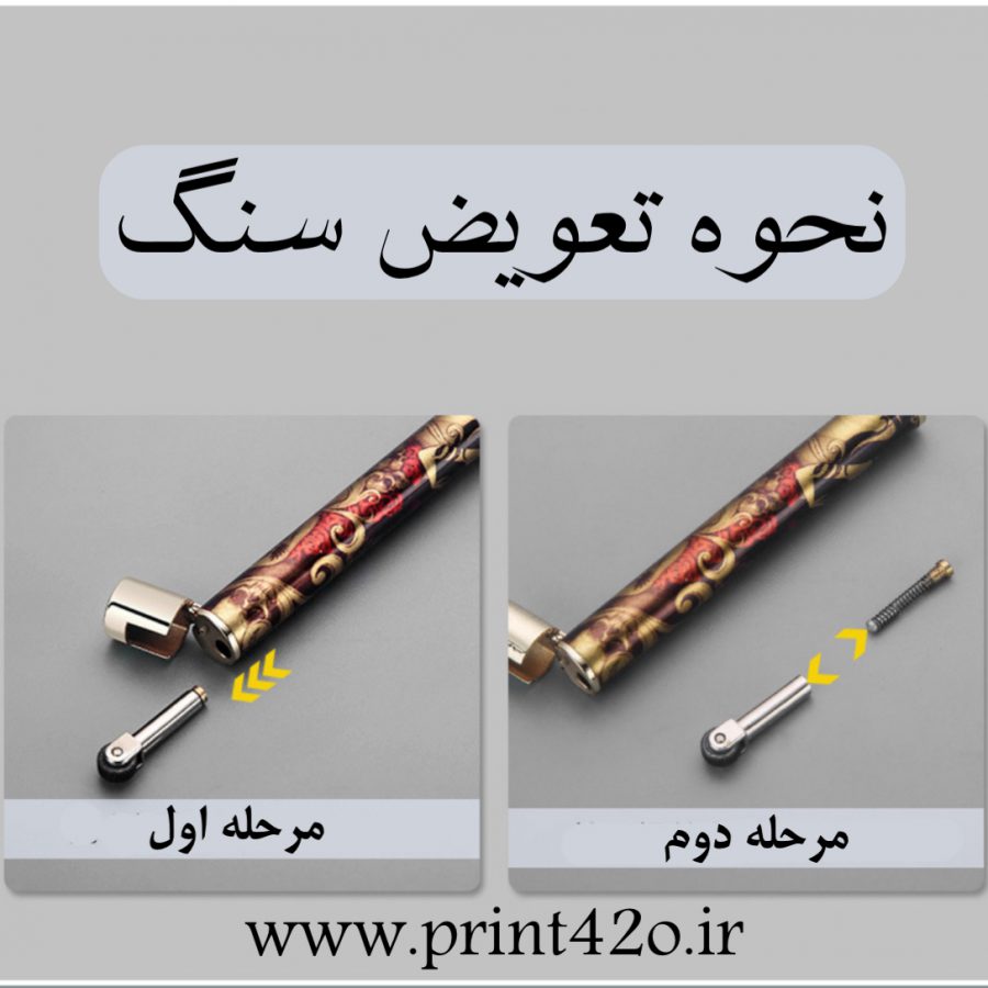 فندک گازی قلمی Honest (طرحدار) اورجینال - Image 5