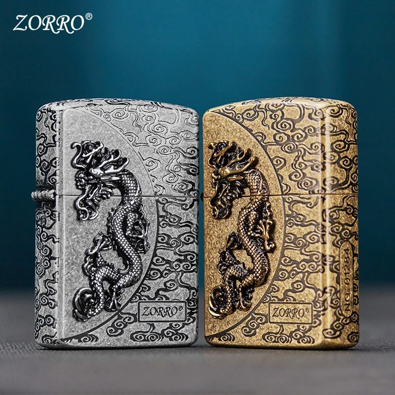 فندک بنزینی Zorro اژدها اورجینال - Image 8