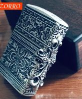 فندک بنزینی Zorro Tribal Cross 360 (طراحی 360 درجه) اورجینال
